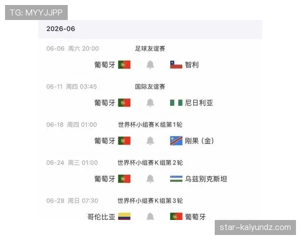 2026世界杯葡萄牙队阵容预测:C罗能否第五次出征 新黄金一代谁将接班 2026世界杯葡萄牙队阵容预测:C罗能否第五次出征 新黄金一代谁将接班